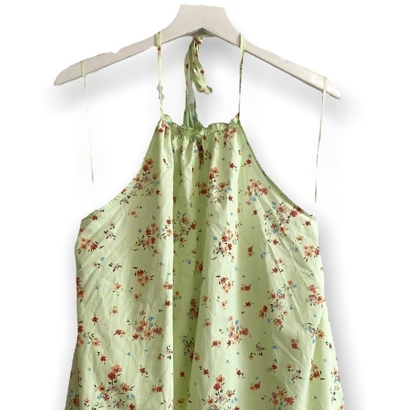 ZARA Dress, Floral Print Halter Midi Dress  Size XS,  NWT - Picture 5 of 14